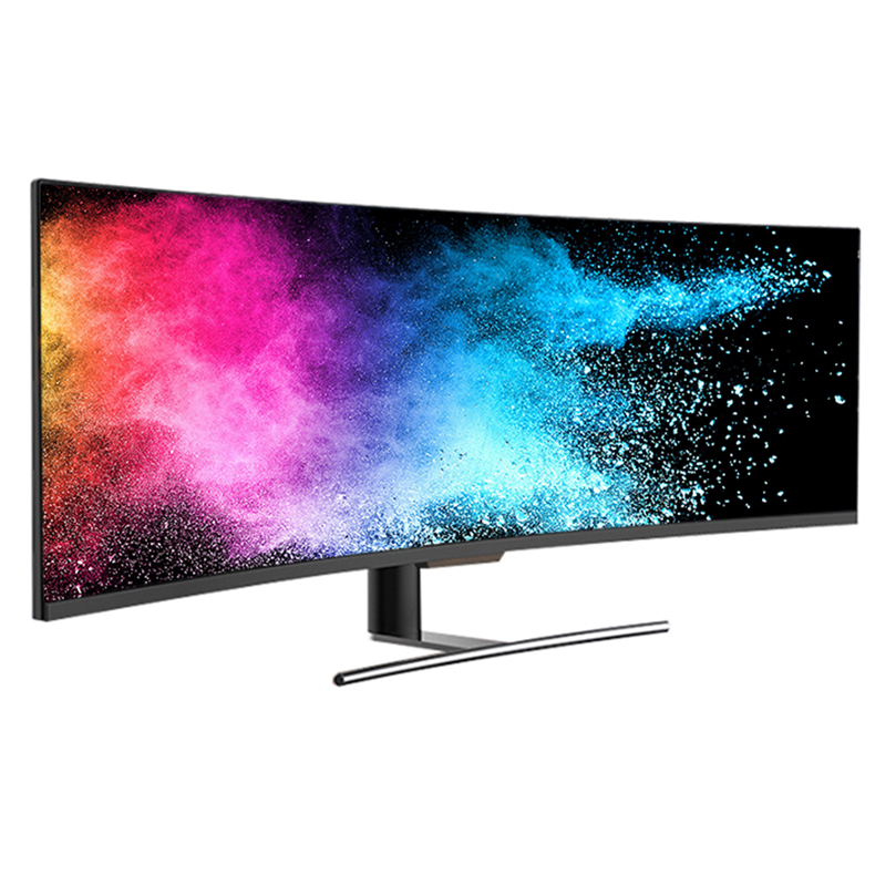 49 inch super wide 144HZ 4K curved computer PC gaming monitor - AliExpress
