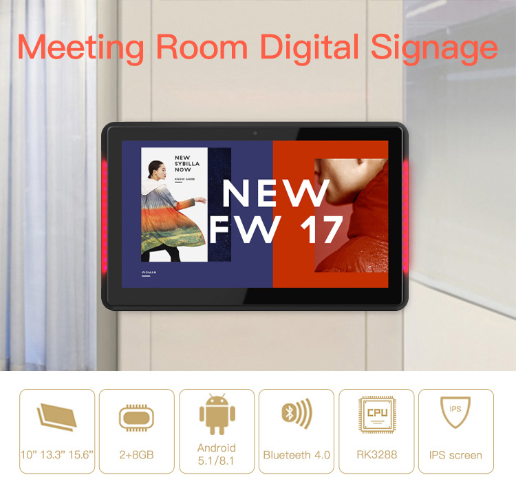 meeting room tablet
