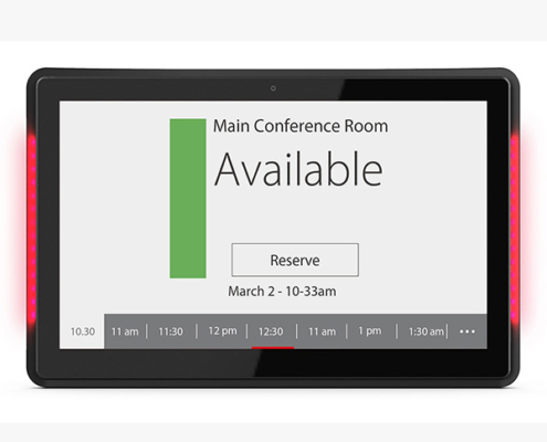 meeting room tablet