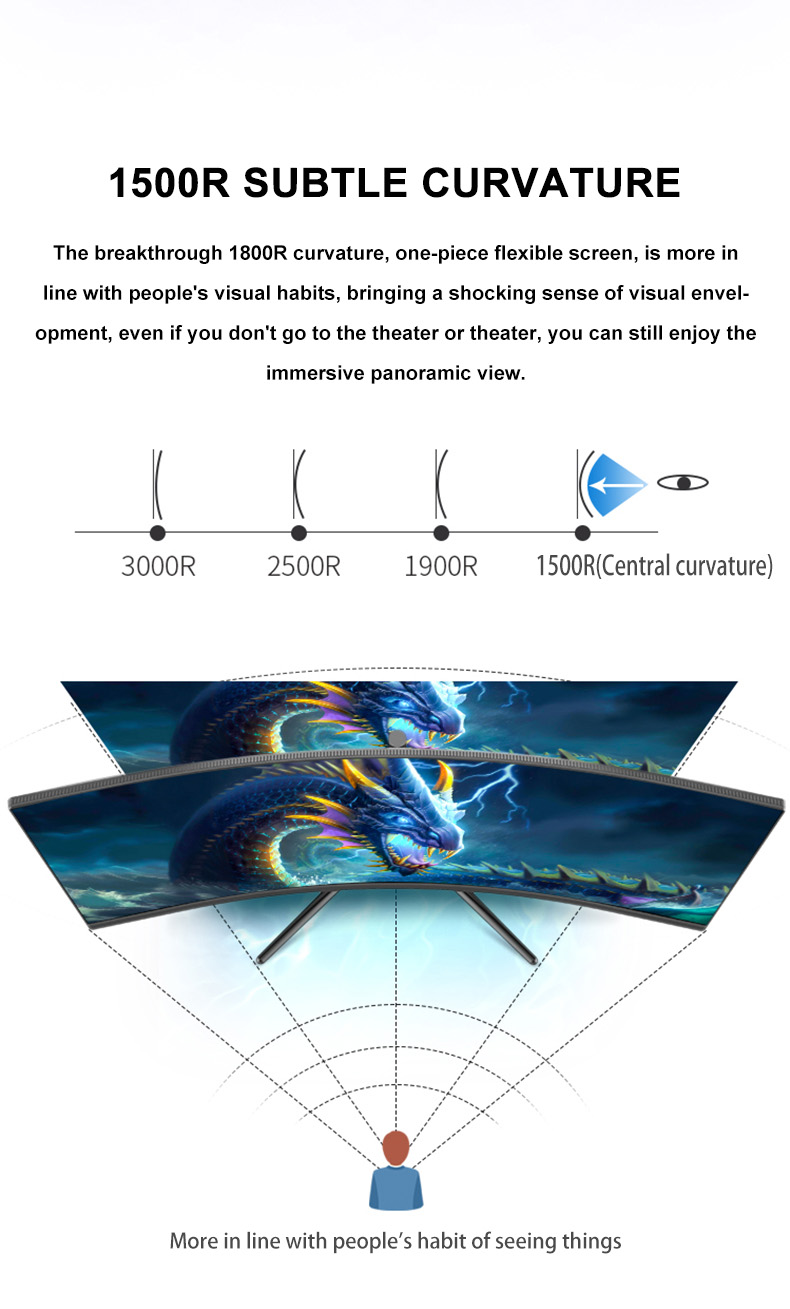 32 inch 1500R gaming monitor - Monitor